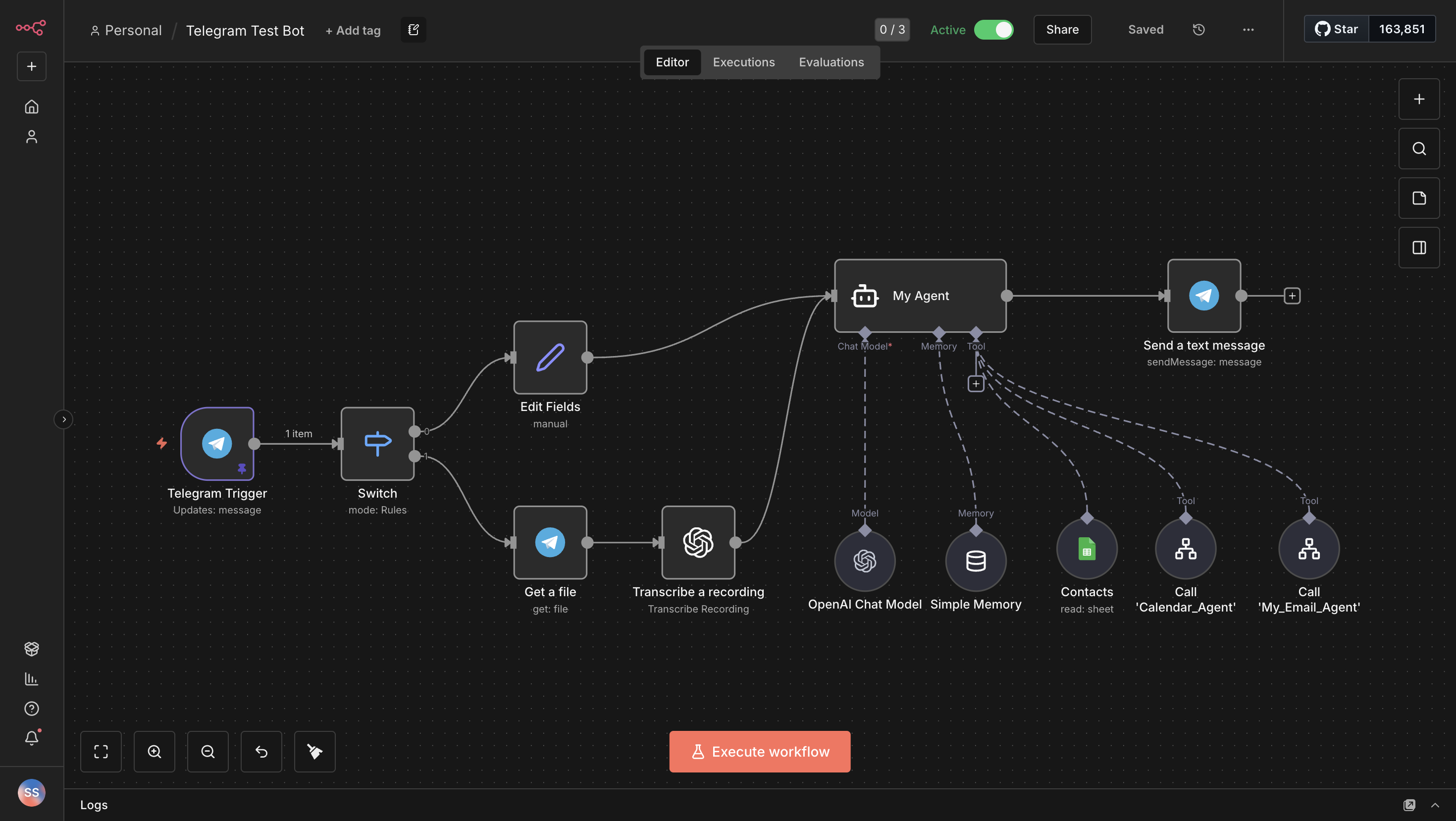 n8n Personal Assistant