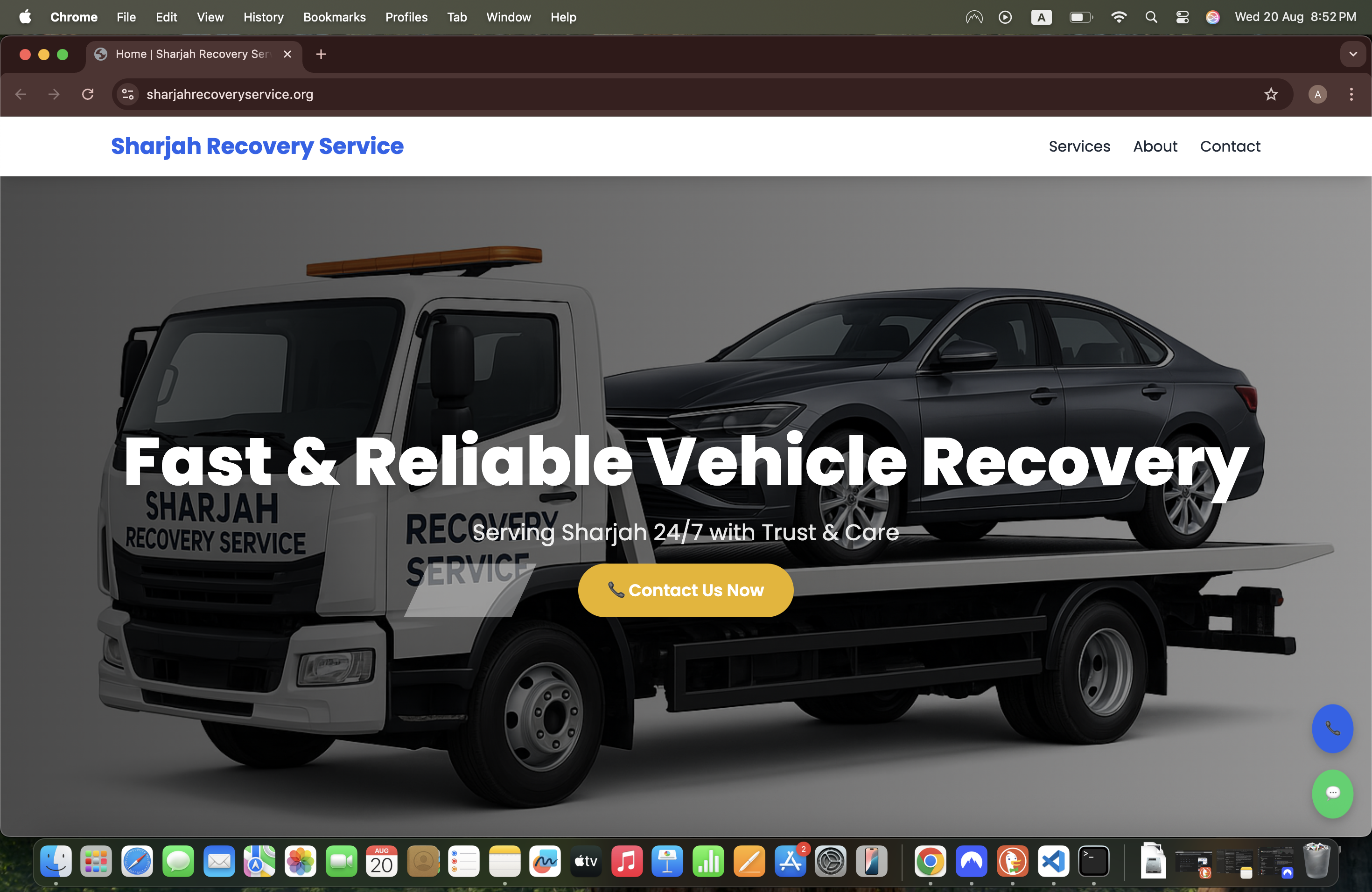Sharjah Recovery Service
